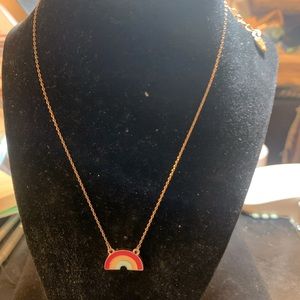 Betsey Johnson rainbow necklace